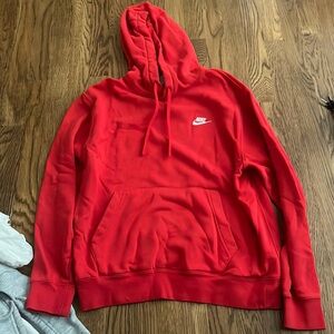 Red Nike Hoodie